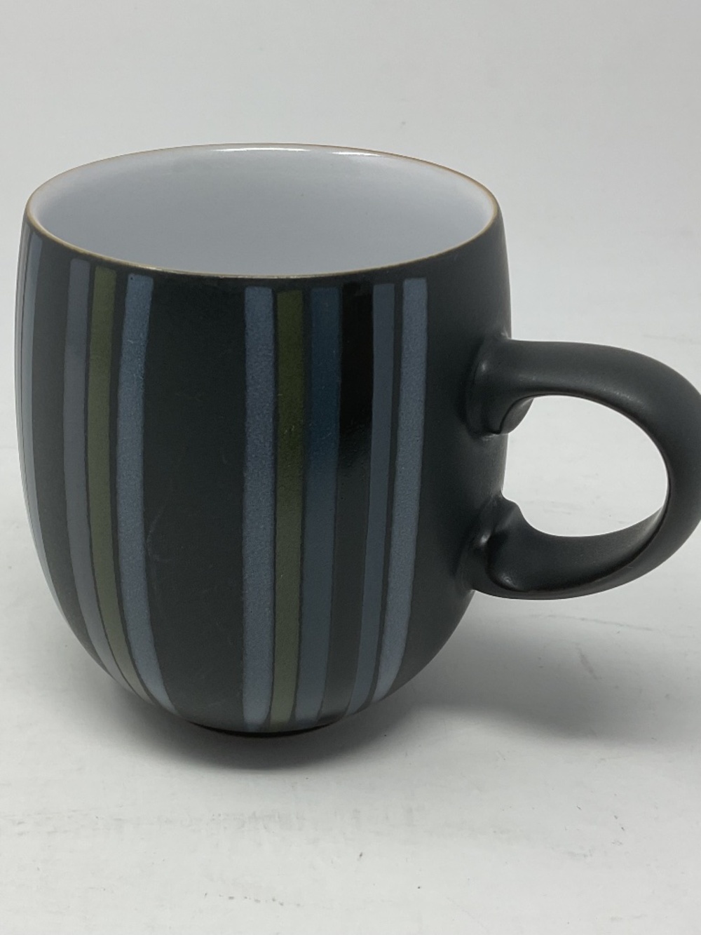 Denby Jet Stripes Stoneware Coffee Mug (21 available $40 EACH)